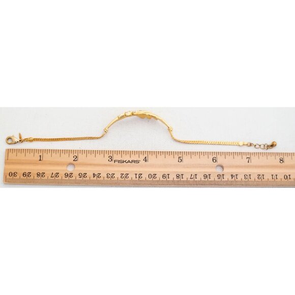 Vintage Goddess' Touch Gold Tone Bracelet 8 inch by Avon - T20 - Picture 3 of 3